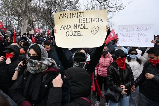 Turkey Opposition Arrest Protests