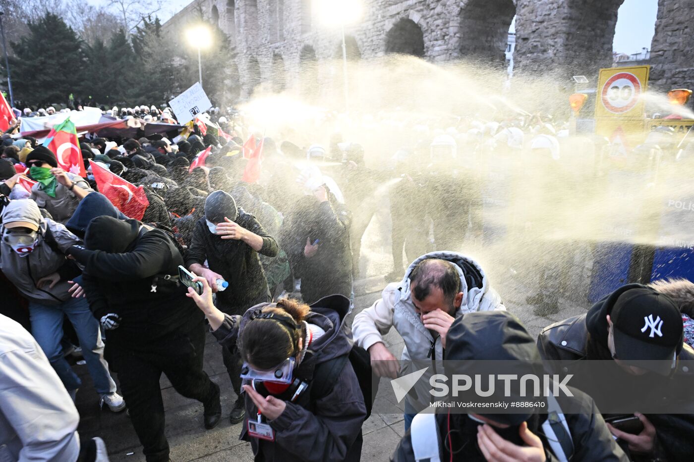 Turkey Opposition Arrest Protests