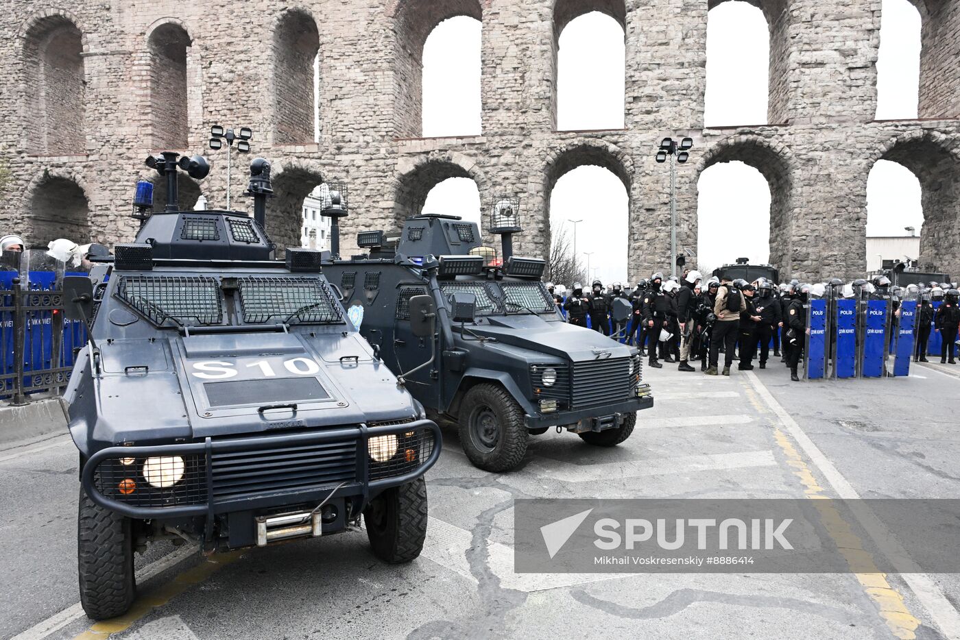 Turkey Opposition Arrest Protests