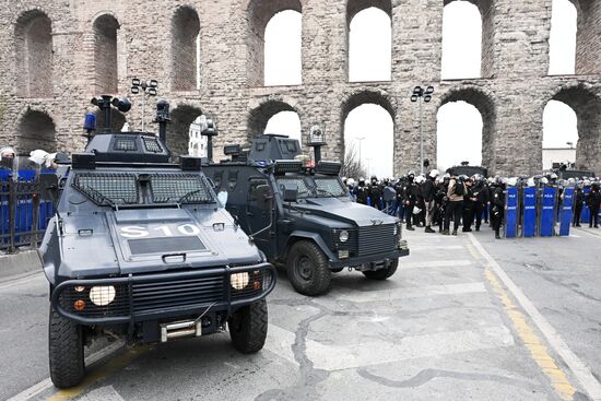 Turkey Opposition Arrest Protests