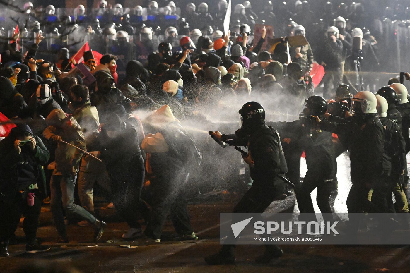 Turkey Opposition Arrest Protests