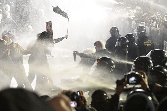 Turkey Opposition Arrest Protests