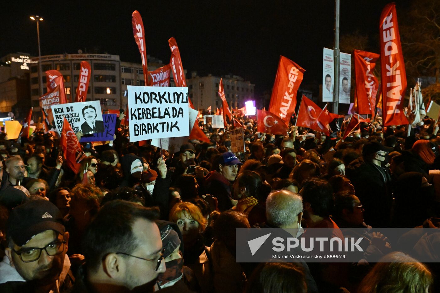 Turkey Opposition Arrest Protests