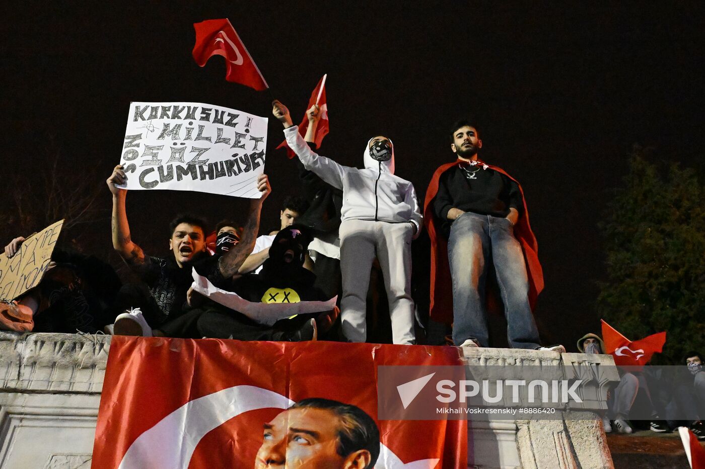 Turkey Opposition Arrest Protests