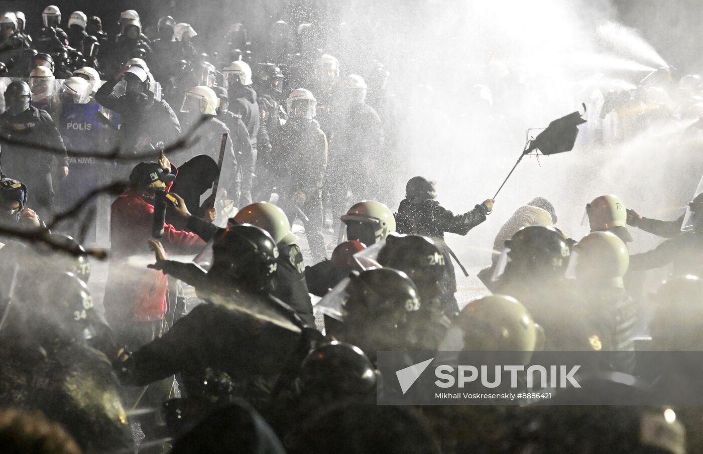 Turkey Opposition Arrest Protests