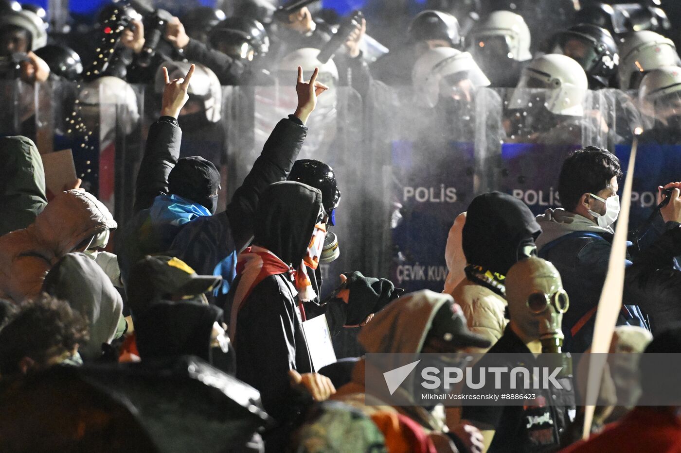 Turkey Opposition Arrest Protests