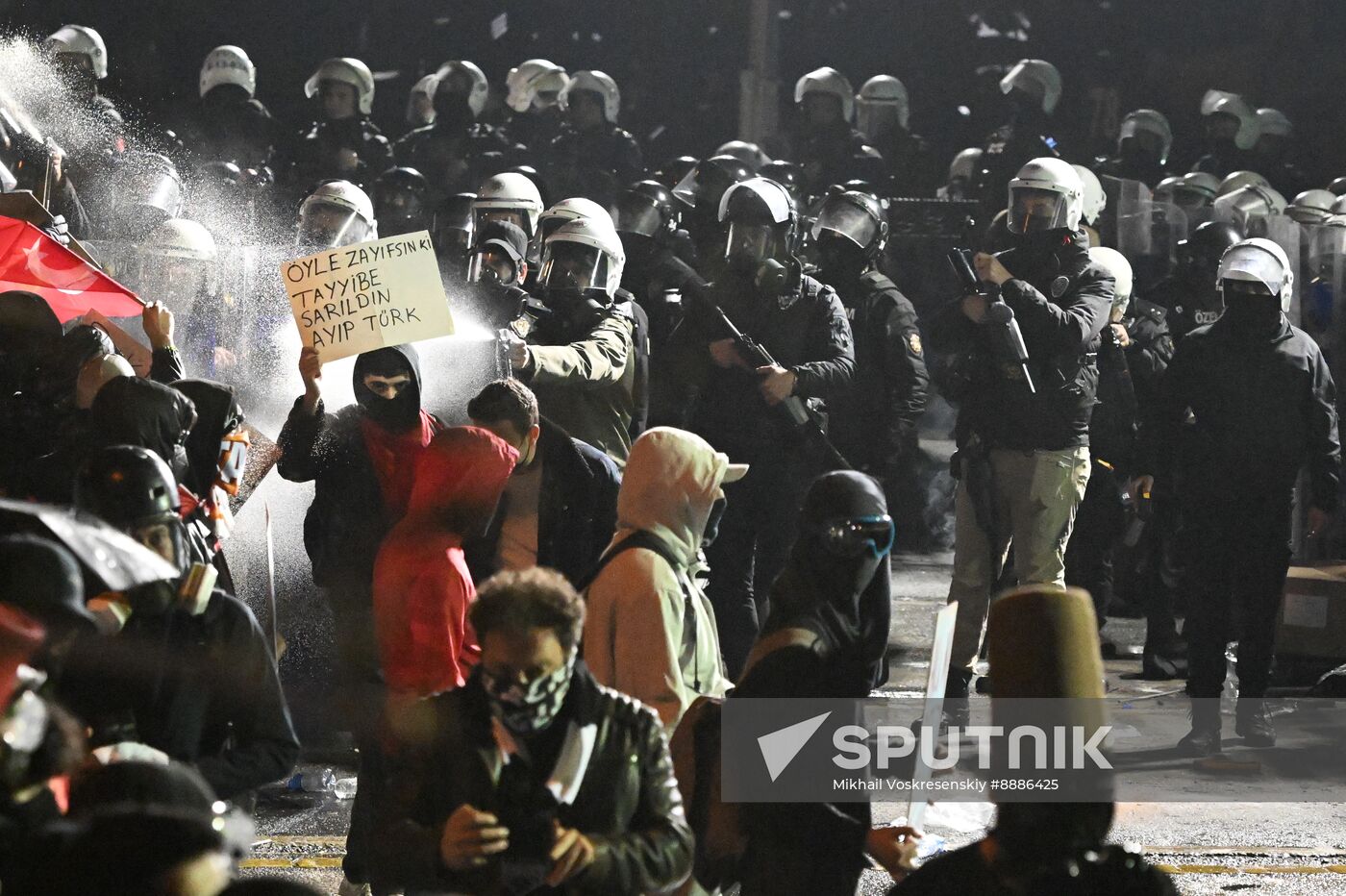Turkey Opposition Arrest Protests