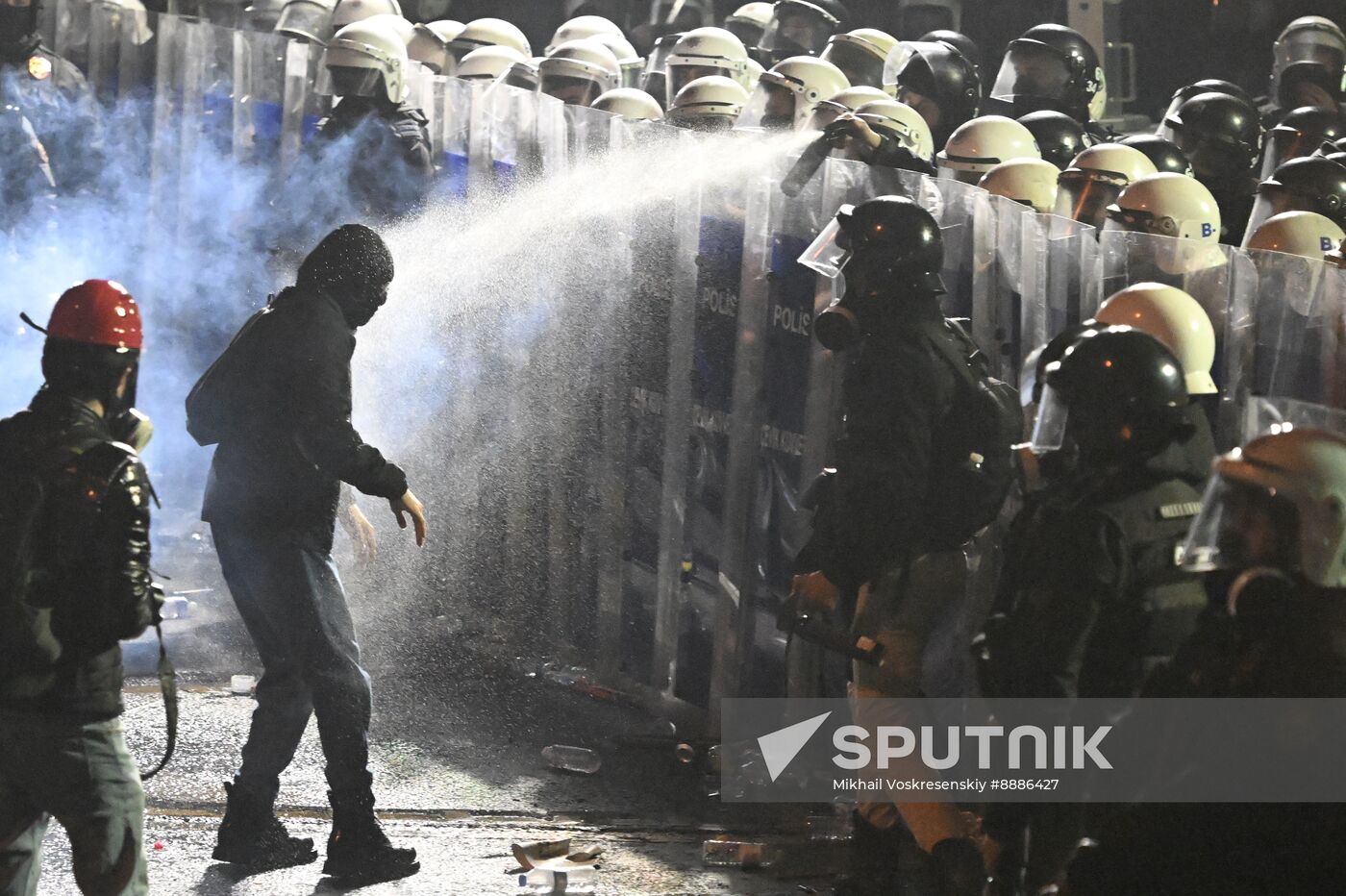 Turkey Opposition Arrest Protests