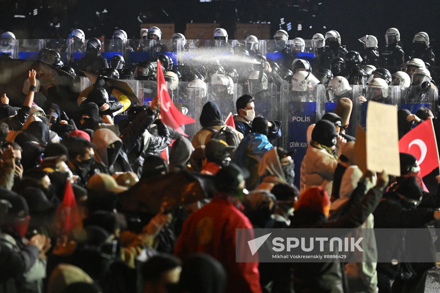 Turkey Opposition Arrest Protests
