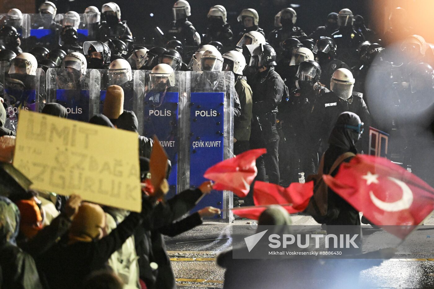 Turkey Opposition Arrest Protests