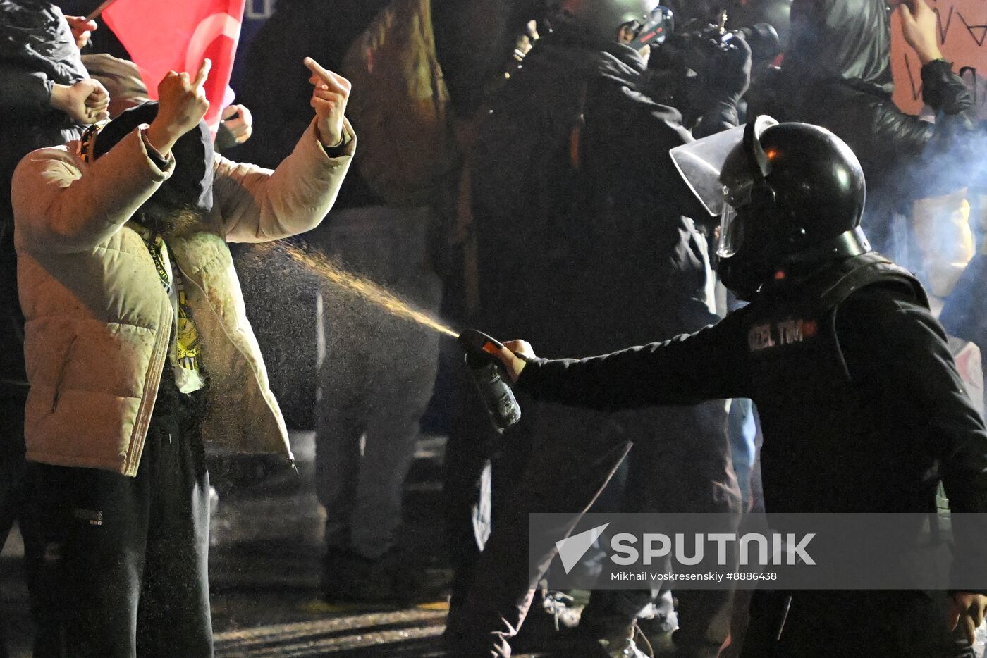 Turkey Opposition Arrest Protests