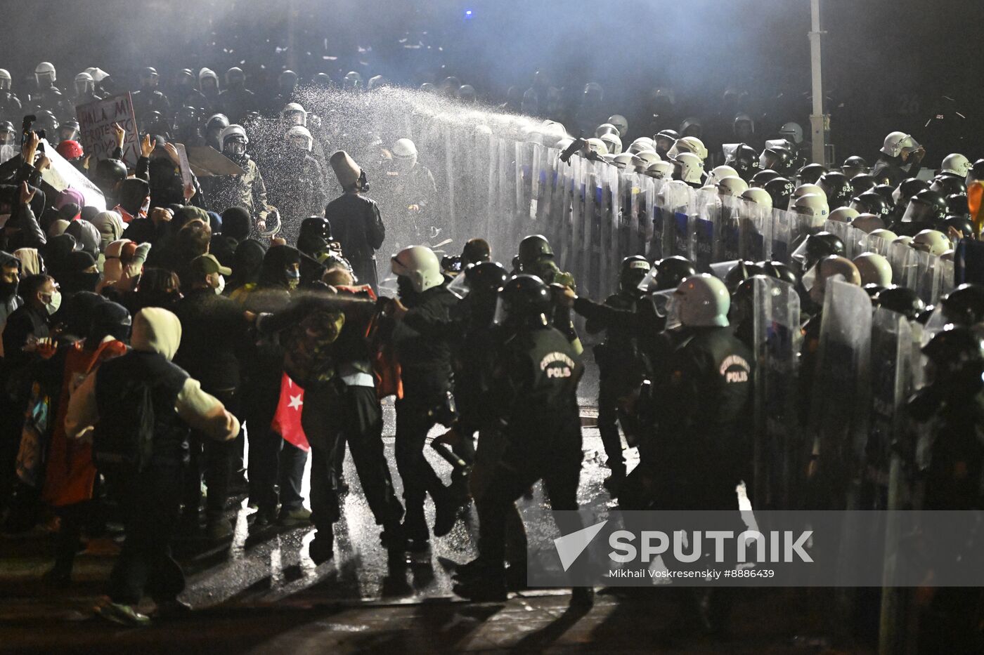 Turkey Opposition Arrest Protests