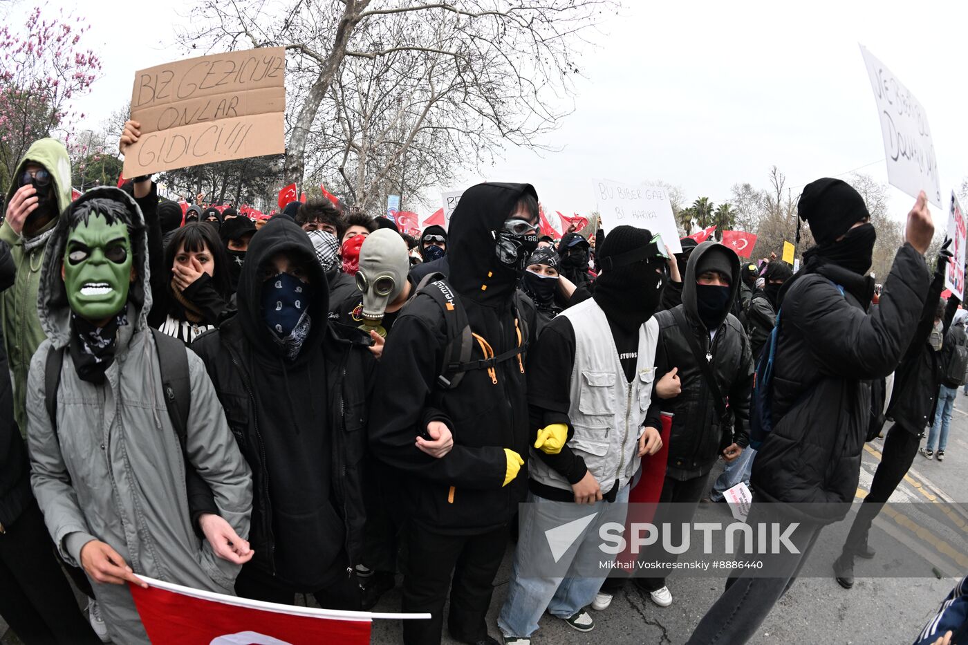 Turkey Opposition Arrest Protests