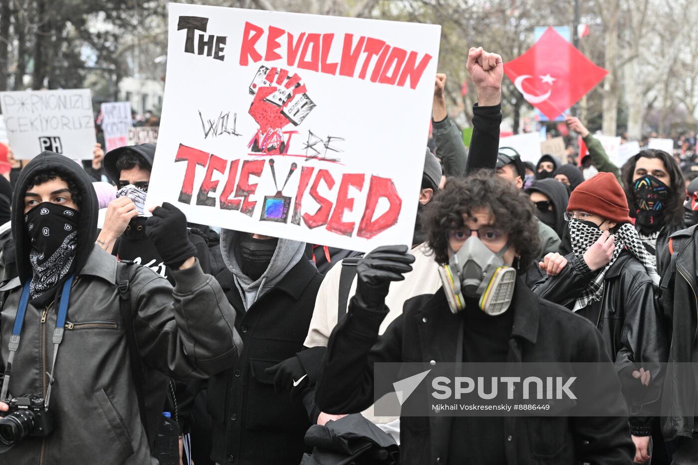 Turkey Opposition Arrest Protests