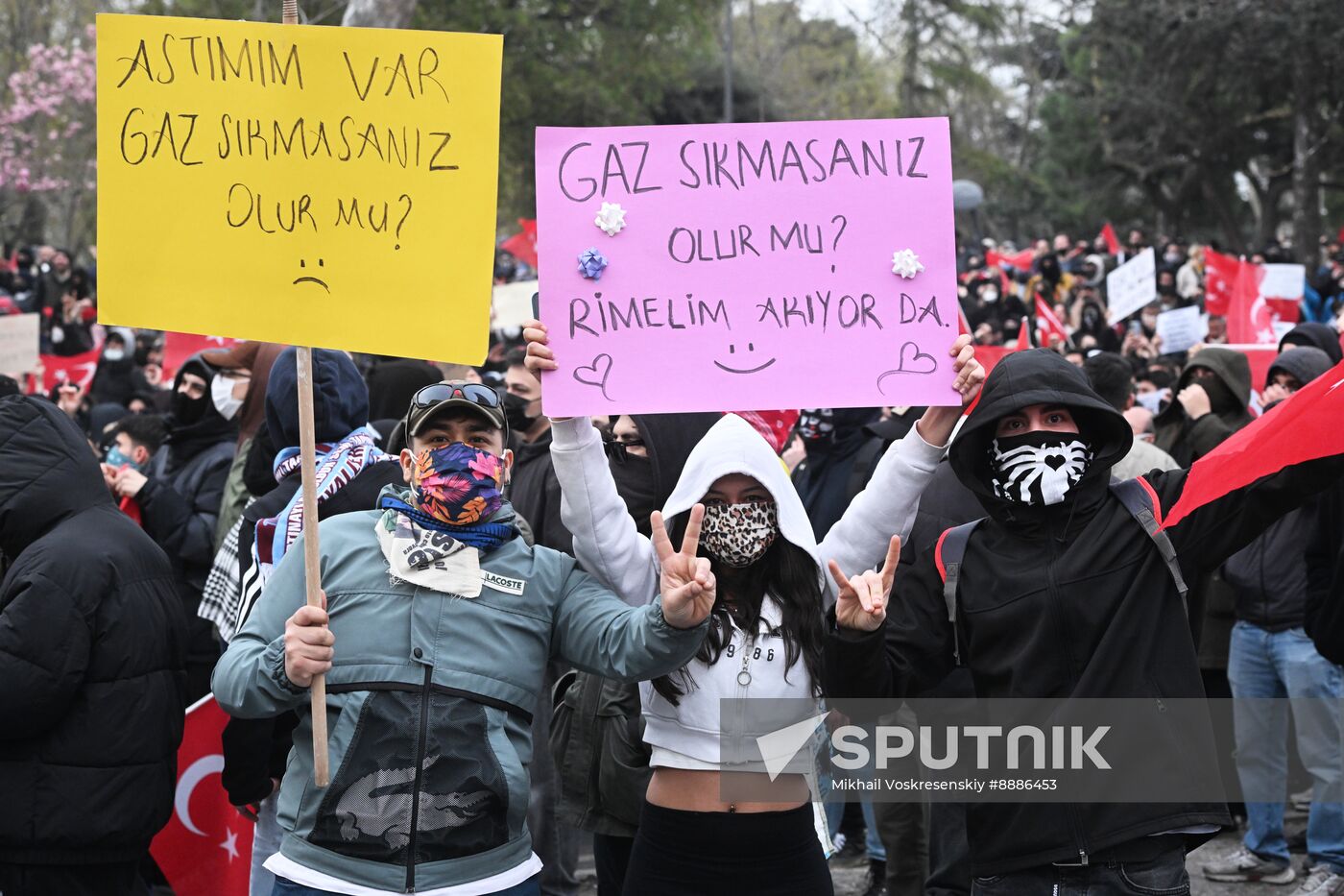 Turkey Opposition Arrest Protests