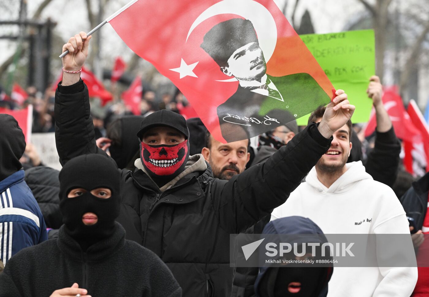 Turkey Opposition Arrest Protests