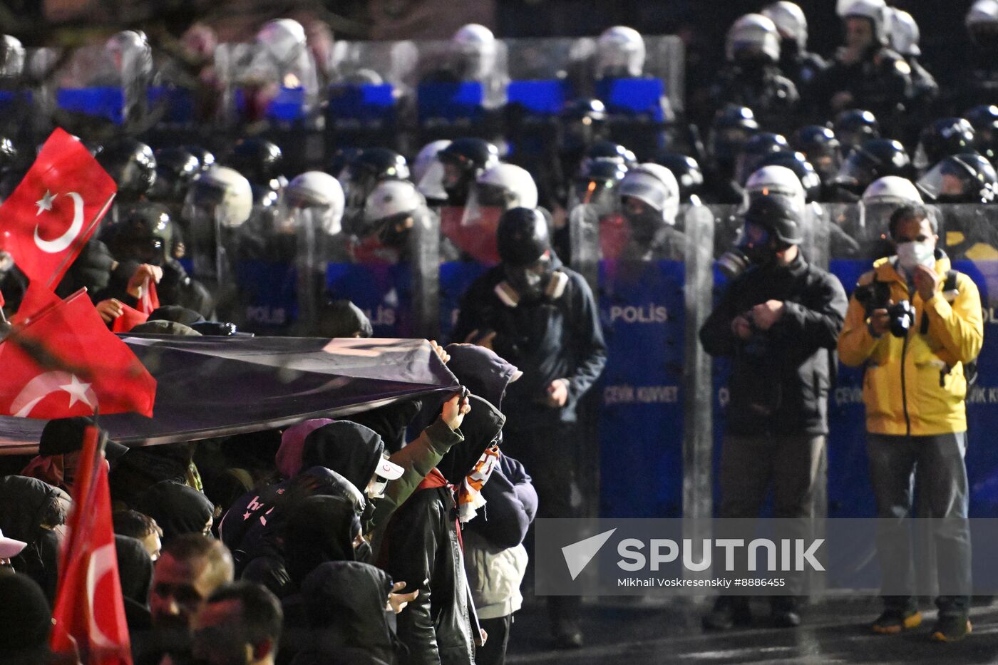 Turkey Opposition Arrest Protests
