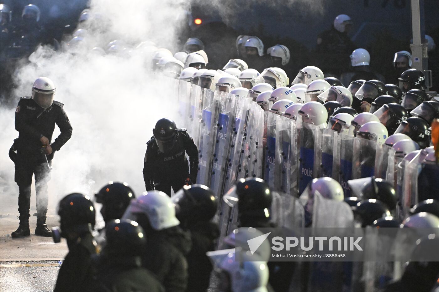 Turkey Opposition Arrest Protests