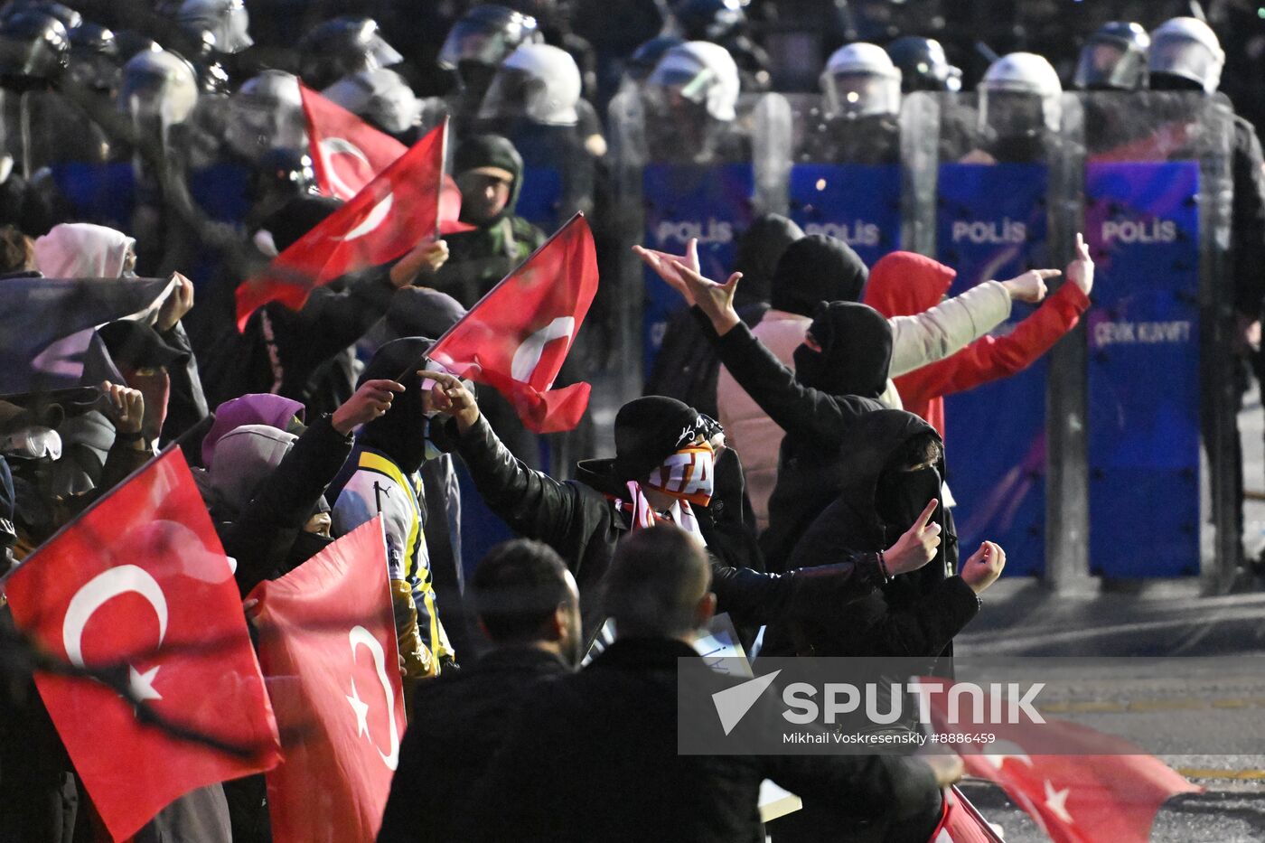 Turkey Opposition Arrest Protests