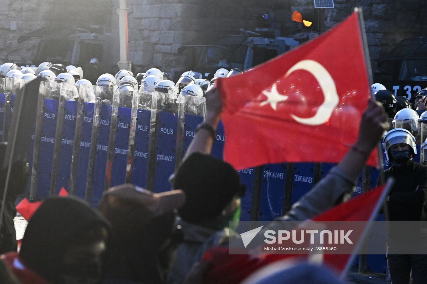 Turkey Opposition Arrest Protests