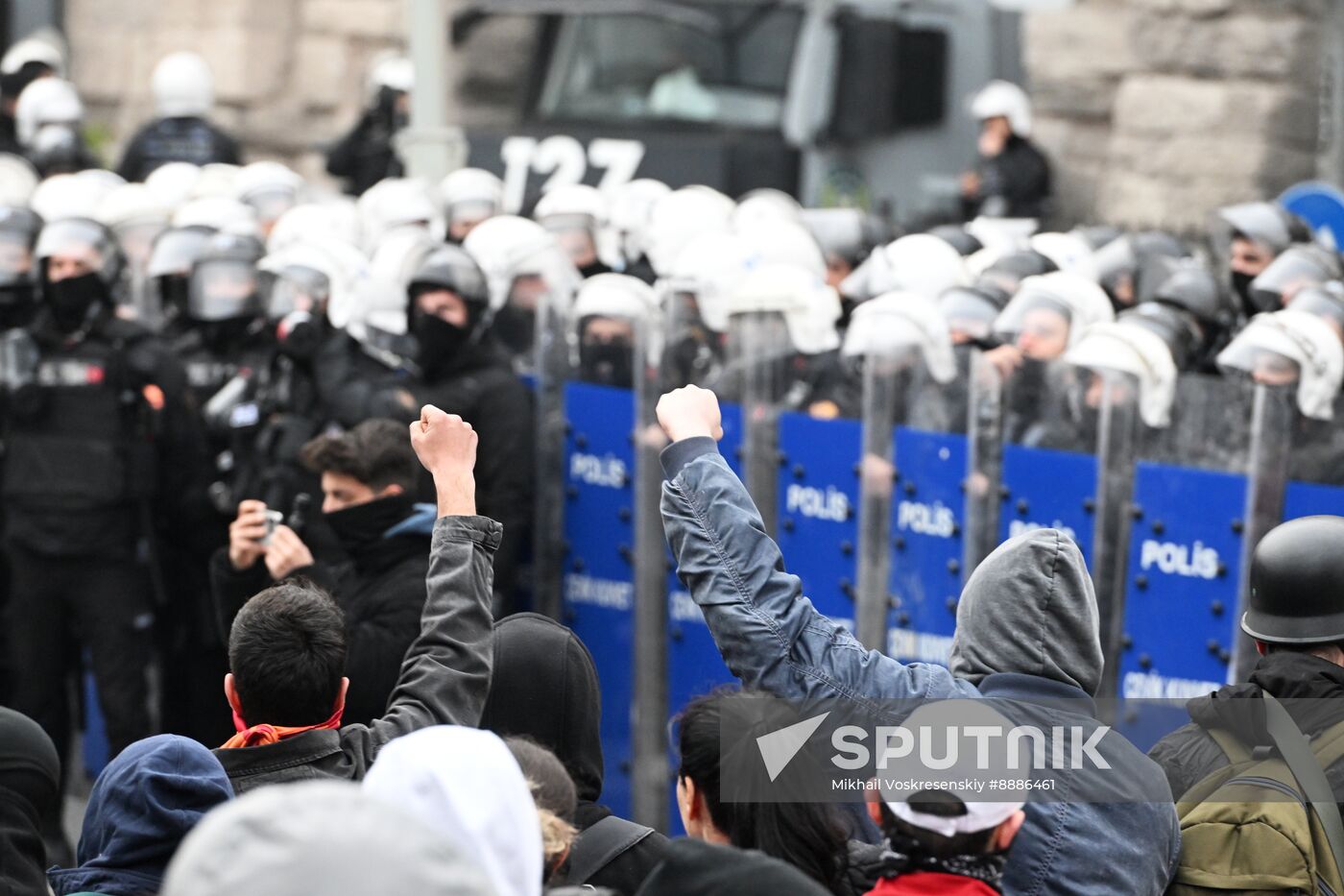Turkey Opposition Arrest Protests