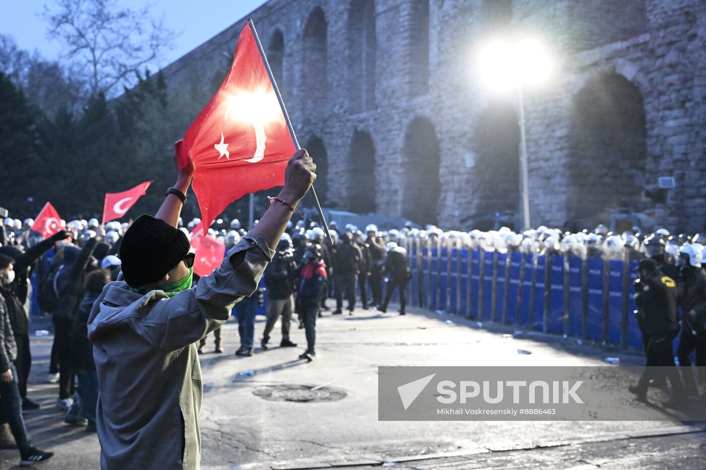 Turkey Opposition Arrest Protests
