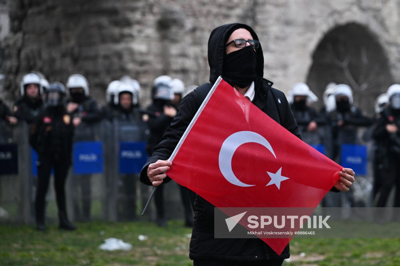 Turkey Opposition Arrest Protests