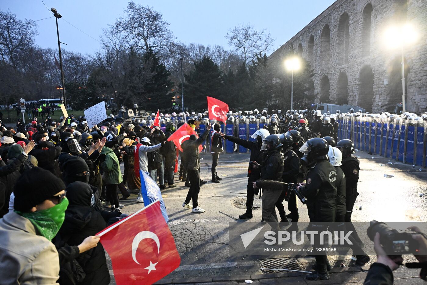 Turkey Opposition Arrest Protests