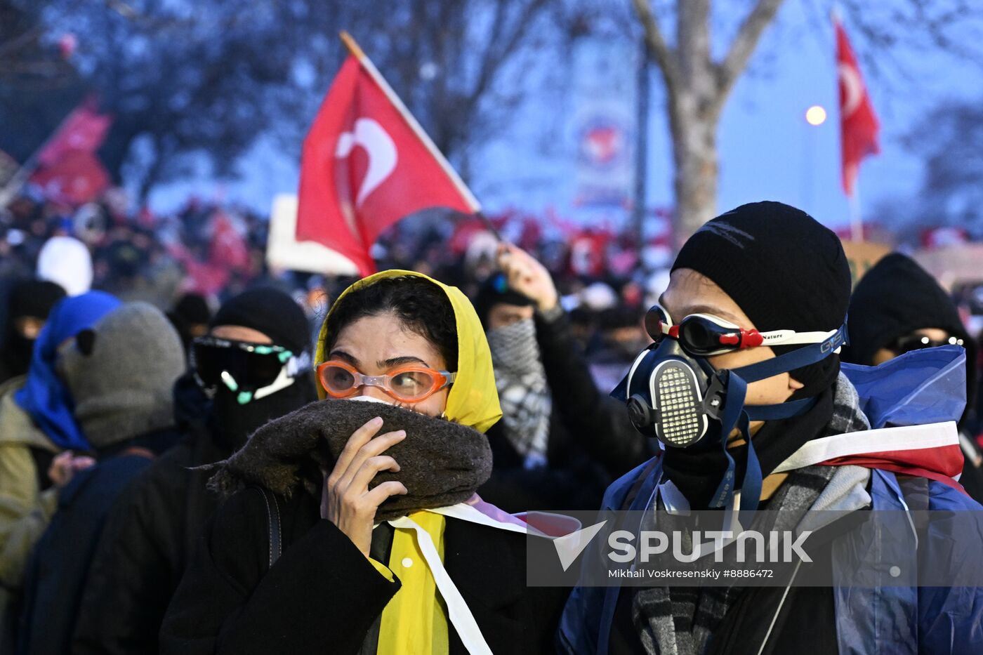Turkey Opposition Arrest Protests