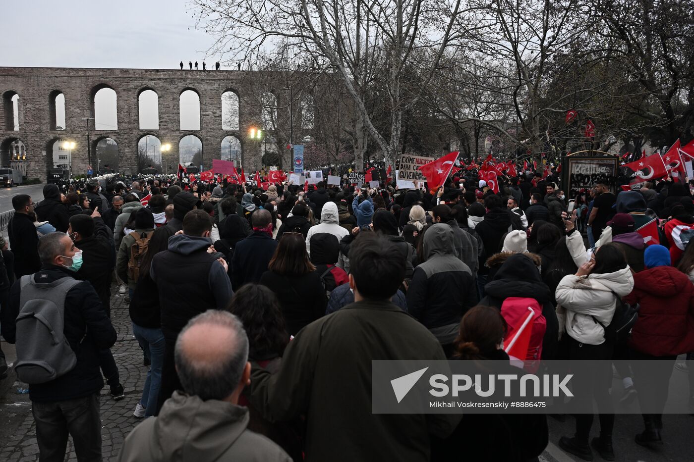 Turkey Opposition Arrest Protests