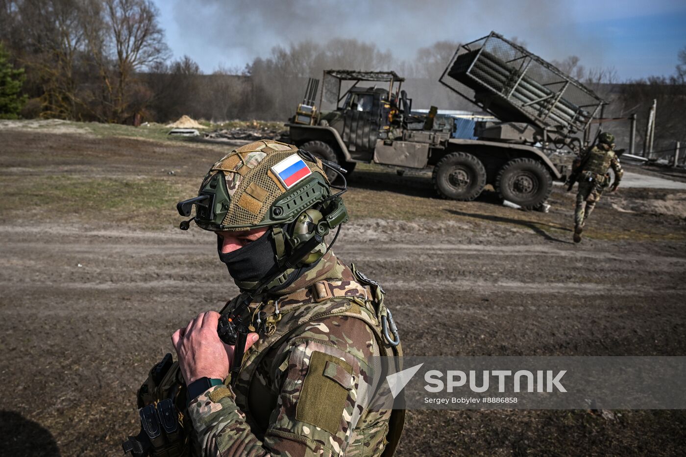 Russia Ukraine Kursk Attack Artillery Unit