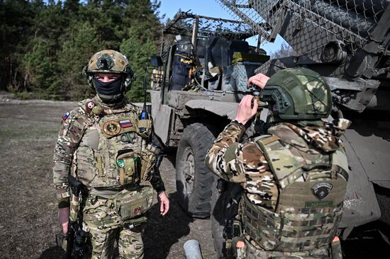 Russia Ukraine Kursk Attack Artillery Unit