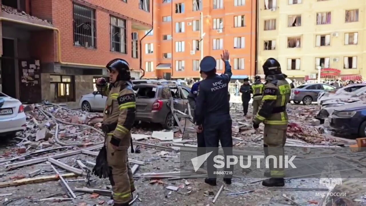 Russia Gas Explosion
