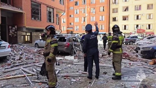 Russia Gas Explosion