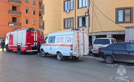 Russia Gas Explosion