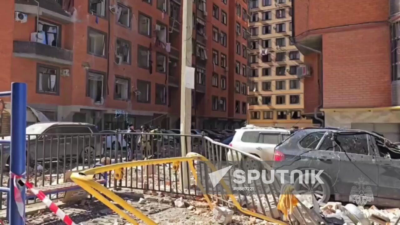 Russia Gas Explosion