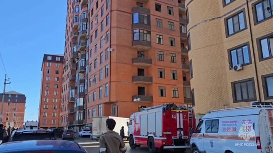Russia Gas Explosion