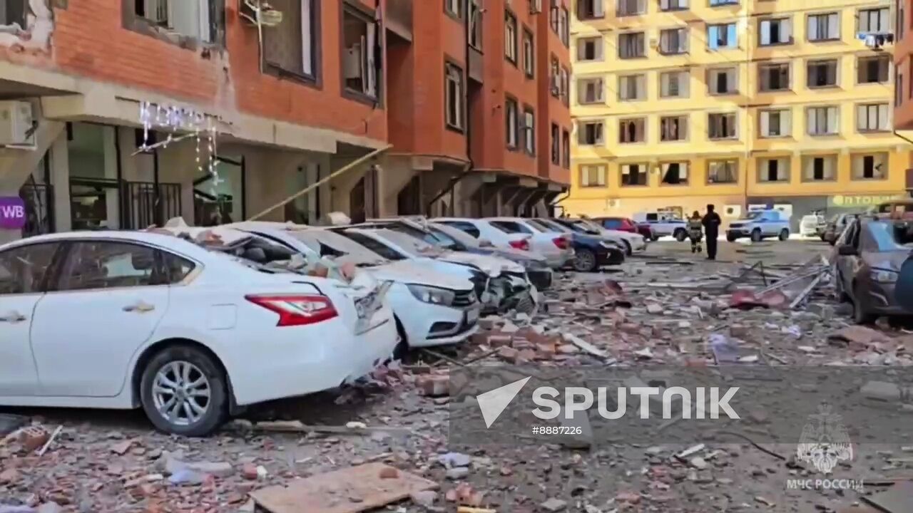 Russia Gas Explosion