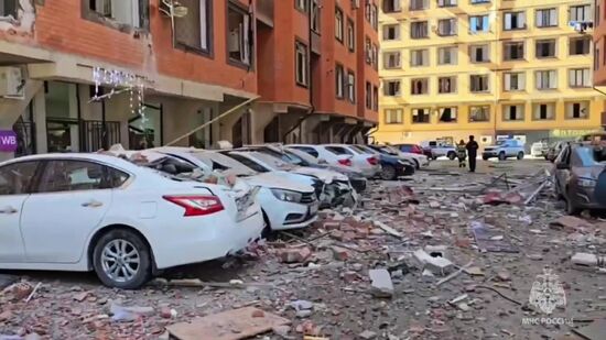 Russia Gas Explosion