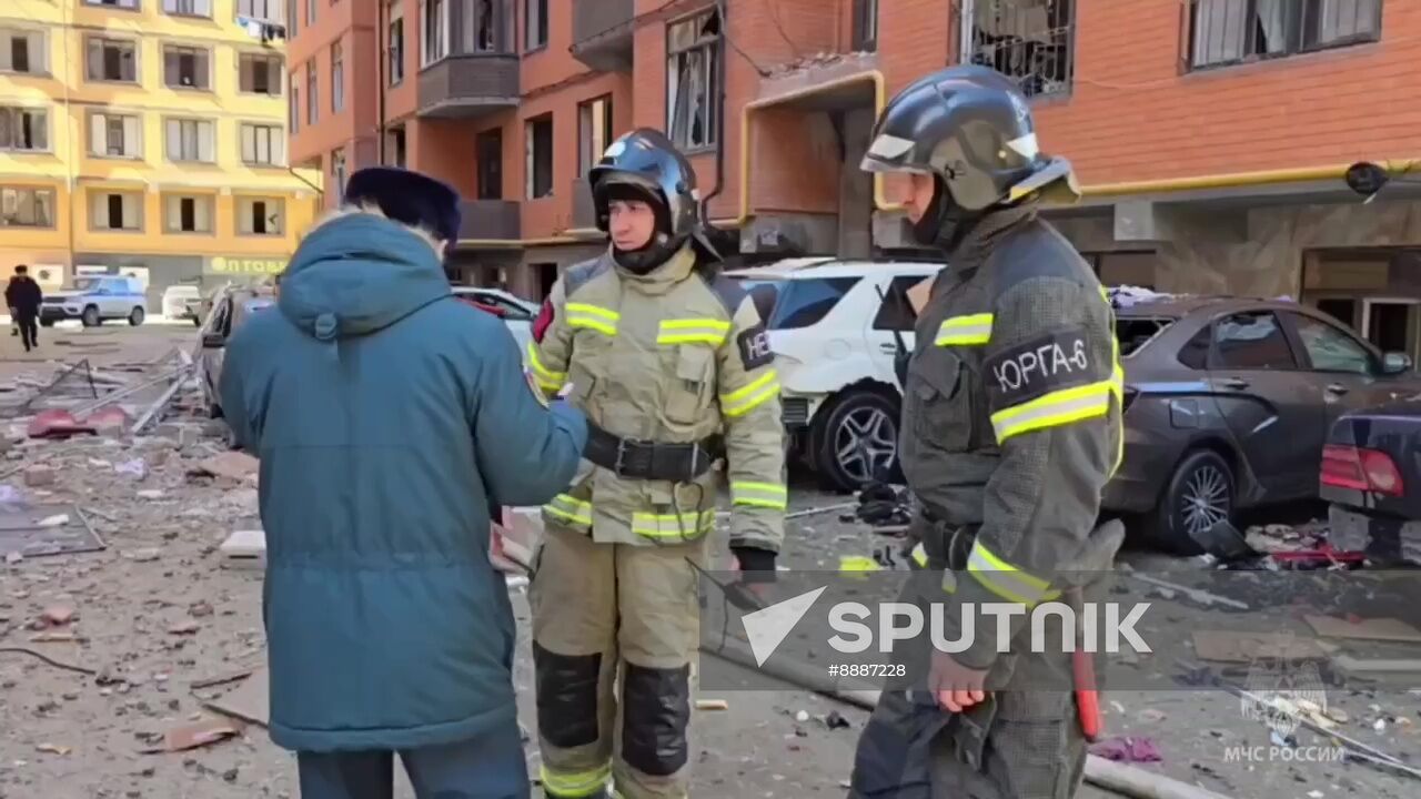 Russia Gas Explosion