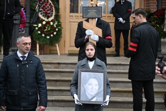 Russia Actress Golubkina Death