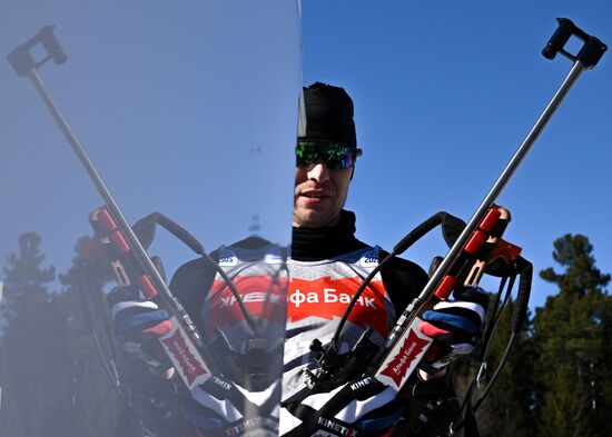 Russia Biathlon Championships Training