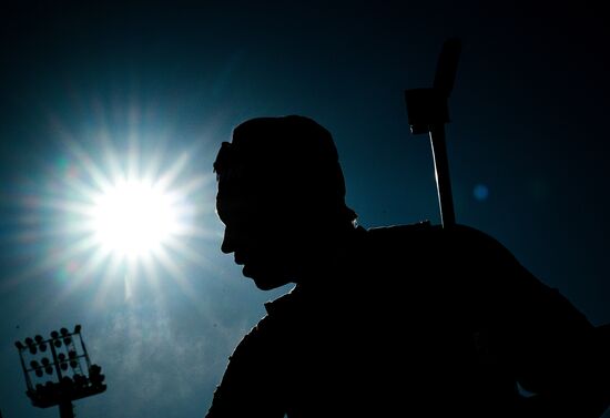 Russia Biathlon Championships Training