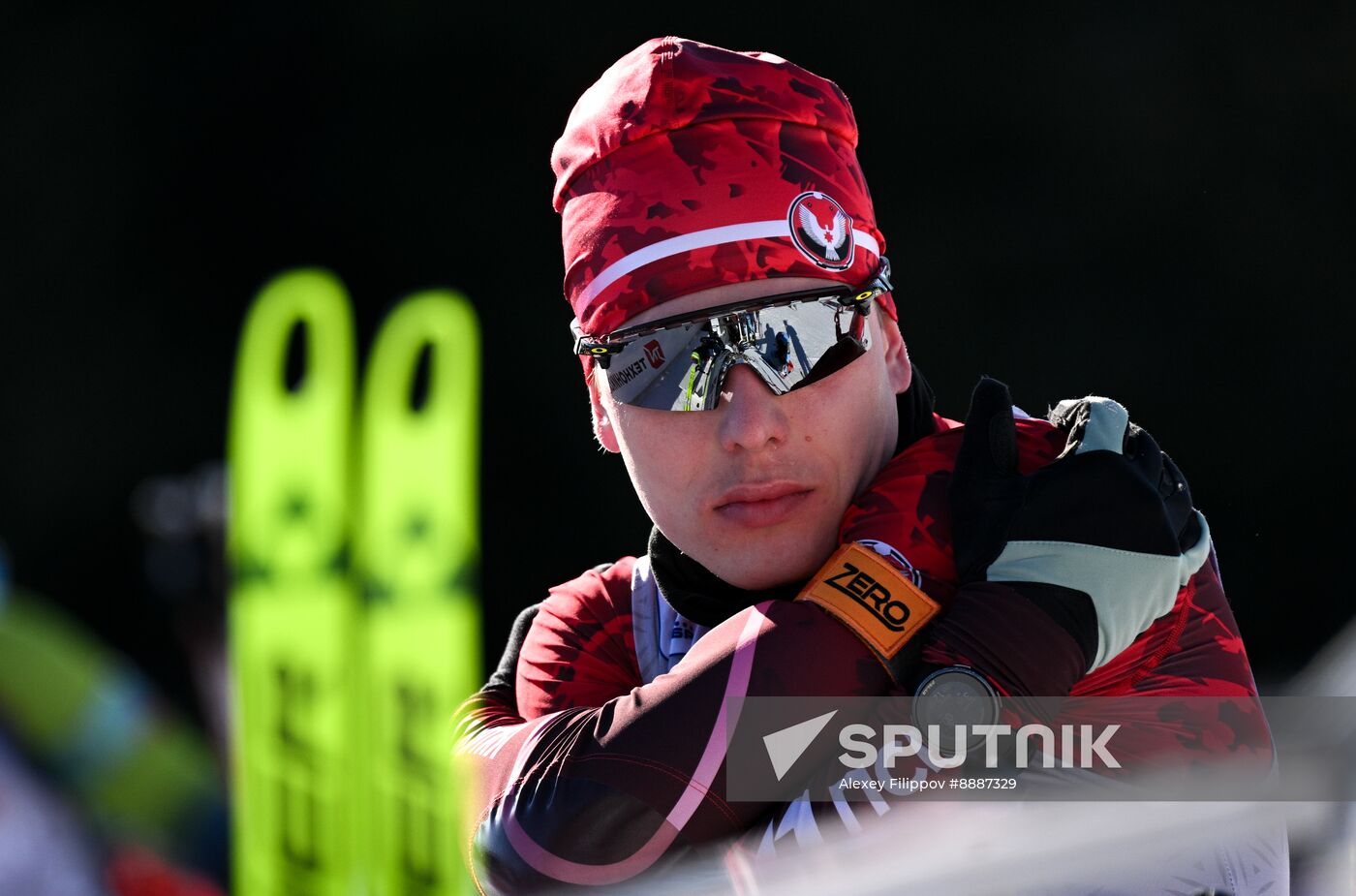 Russia Biathlon Championships Training