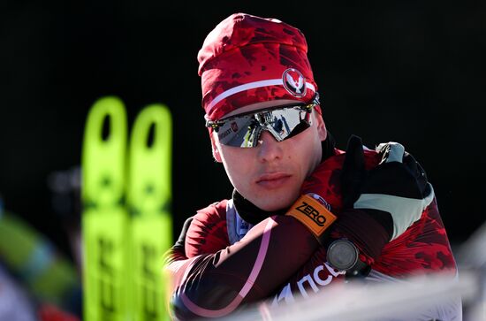 Russia Biathlon Championships Training
