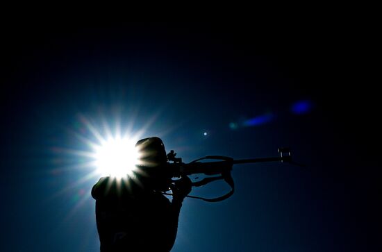 Russia Biathlon Championships Training