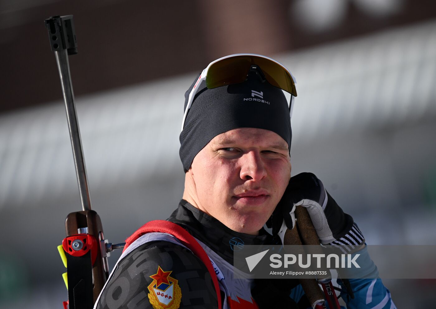 Russia Biathlon Championships Training
