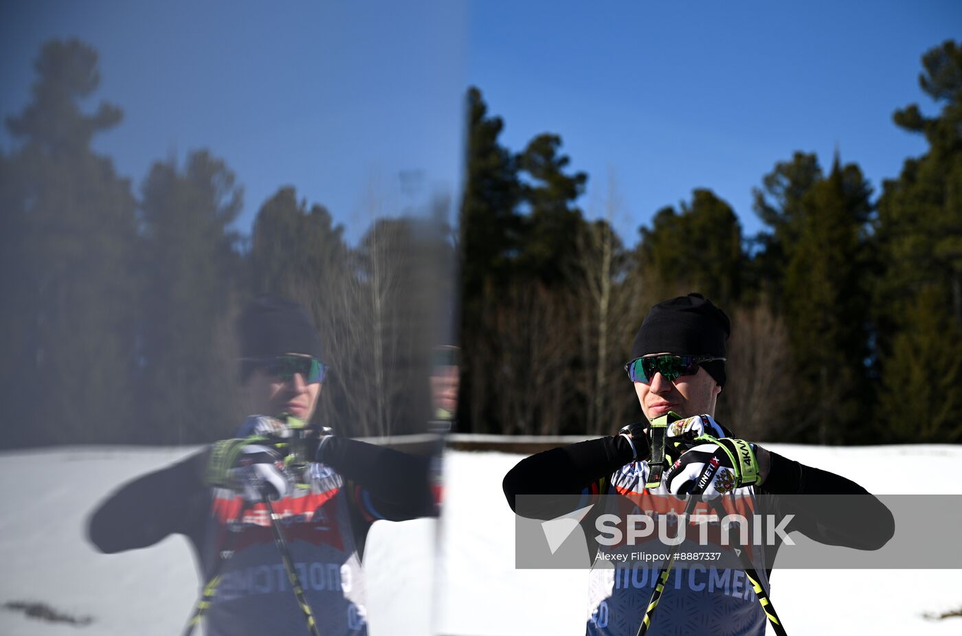 Russia Biathlon Championships Training
