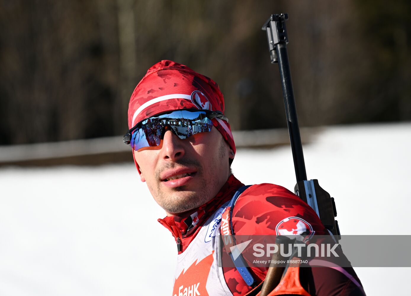 Russia Biathlon Championships Training