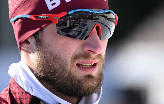 Russia Biathlon Championships Training